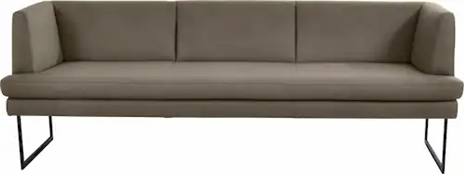 K+W Komfort & Wohnen Polsterbank "Cube", Hammerkissenoptik, 2 Breiten, Meta günstig online kaufen