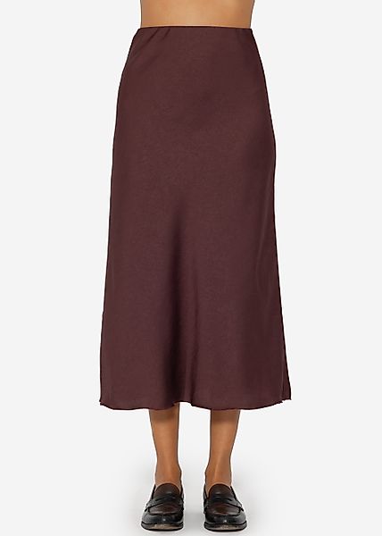 SASSYCLASSY Midirock Satinrock Damen in eleganter günstig online kaufen