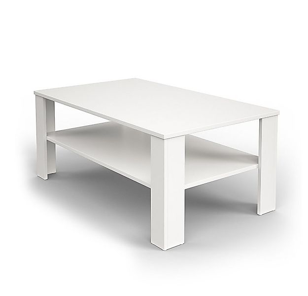 Vicco Couchtisch, Weiß, 100 x 60 cm (1-St), Kippbar günstig online kaufen