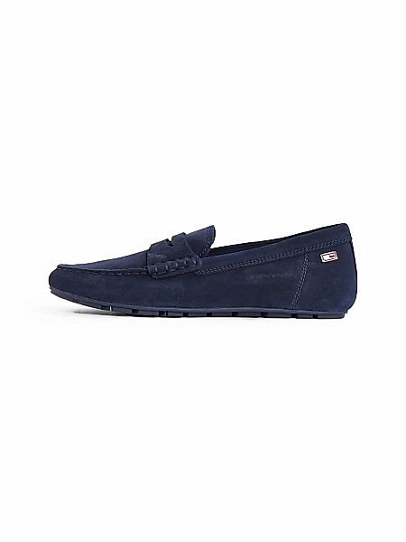 Tommy Hilfiger Slipper "FLAG SOFT SUEDE DRIVER LOAFER", Schlupfschuh, Beque günstig online kaufen