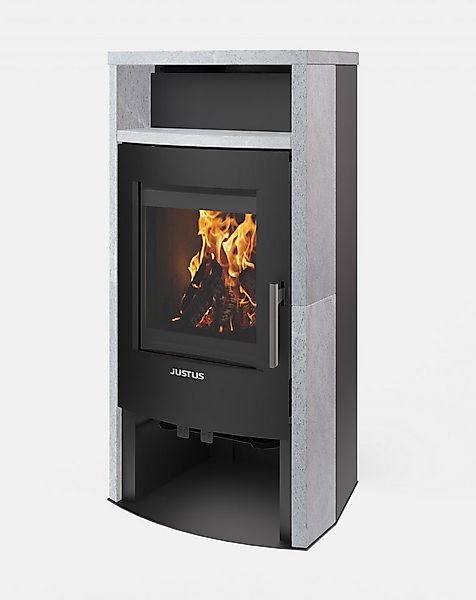 JUSTUS Kaminofen Lara, 6,5 kW, Zeitbrand, Speckstein günstig online kaufen