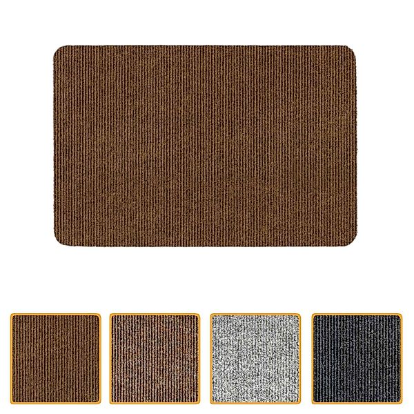 ANRO Fußmatte Türvorleger Schmutzfangmatte STRIBET, eckig, günstig online kaufen