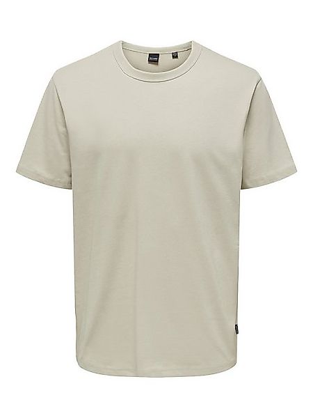 ONLY & SONS T-Shirt Weiches Rundhals T-Shirt Kurzarm ONSSMART Basic Shirt ( günstig online kaufen