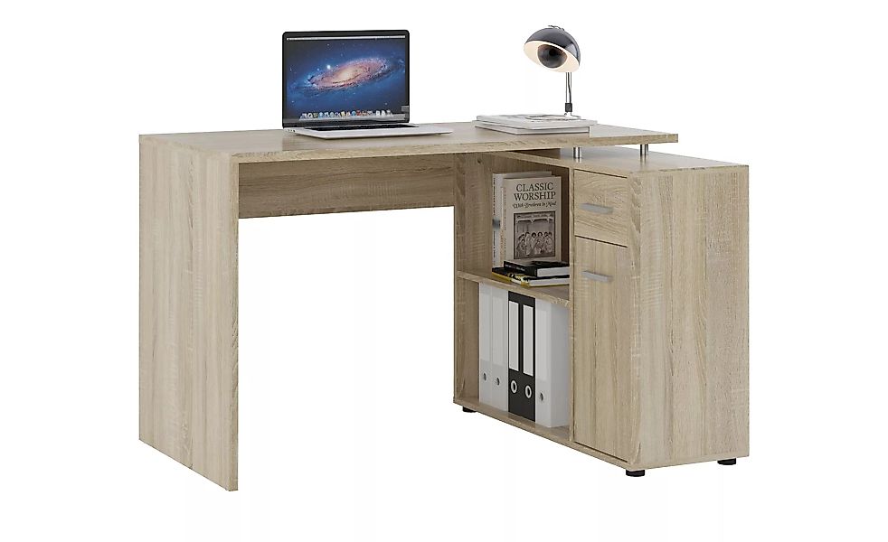 Schreibtisch  Sambesi - holzfarben - 120 cm - 76 cm - 90 cm - Sconto günstig online kaufen
