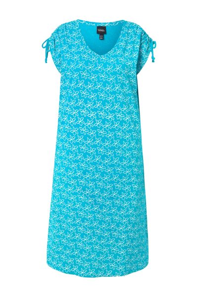 Ulla Popken Jerseykleid Midikleid Blüten A-Linie günstig online kaufen