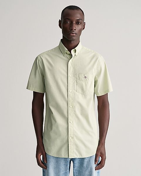 Gant Kurzarmhemd Regular Fit Popeline Hemd günstig online kaufen