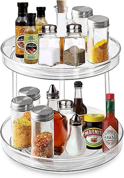 Refined Living Gewürzregal Multifunktionales Drehteller Organizer 2 Stücke, günstig online kaufen