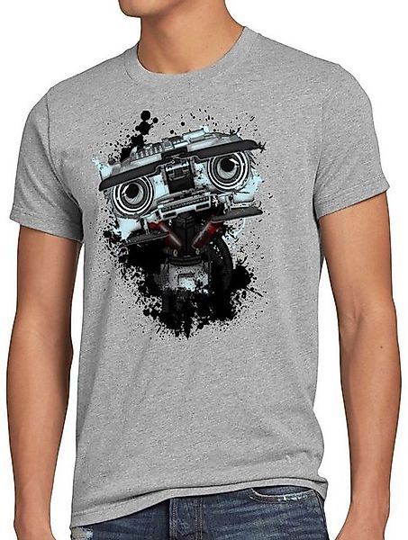style3 T-Shirt Nummer 5 johnny fünf roboter short circuit lebt gibt nicht a günstig online kaufen