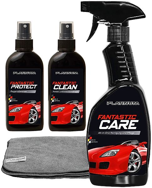 MediaShop Auto-Reinigungsmittel "Platinum Fantastic Results" inkl. Mikrofas günstig online kaufen