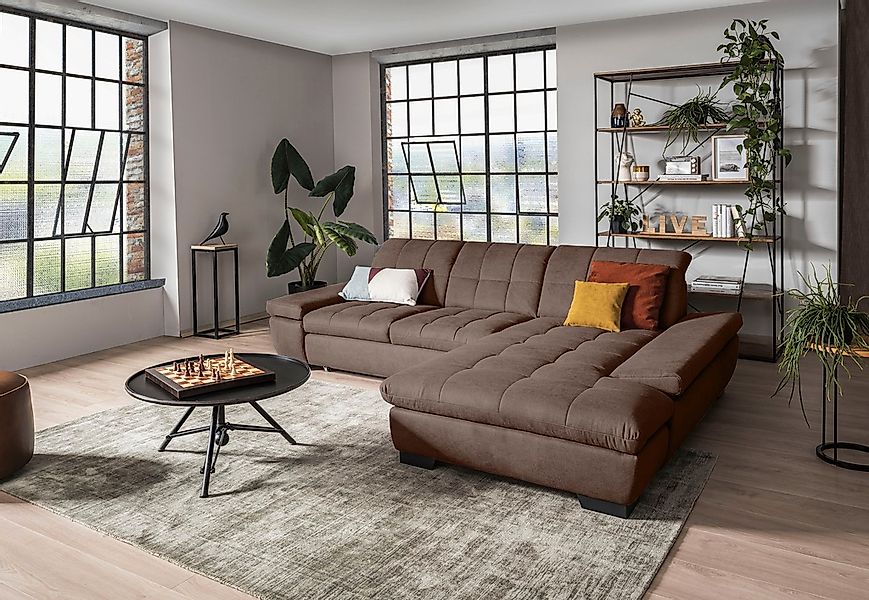 alina Ecksofa »Salima« Inklusive Rückenlehnenverstellung günstig online kaufen