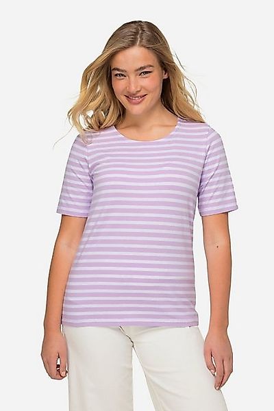 Laurasøn T-Shirt T-Shirt Classic Fit Streifen Rundhals Halbarm günstig online kaufen