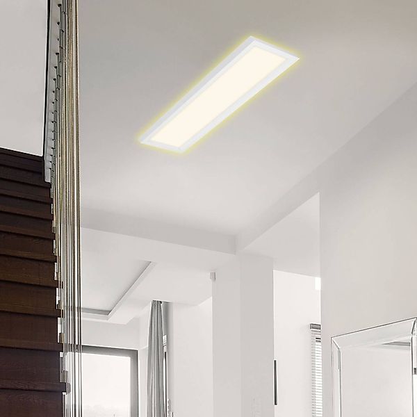 Briloner Leuchten LED Deckenleuchte, LED-Leuchtmittel fest verbaut, Warmwei günstig online kaufen