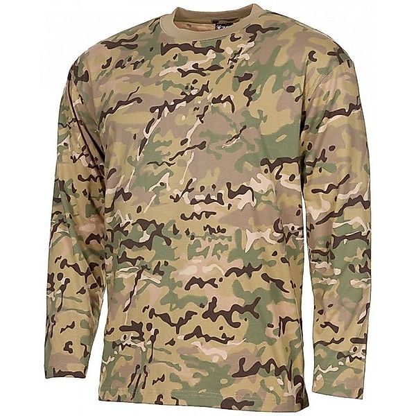 MFH Langarmshirt US Shirt, langarm, operation-camo, 170 g/m² - XL (1-tlg) günstig online kaufen