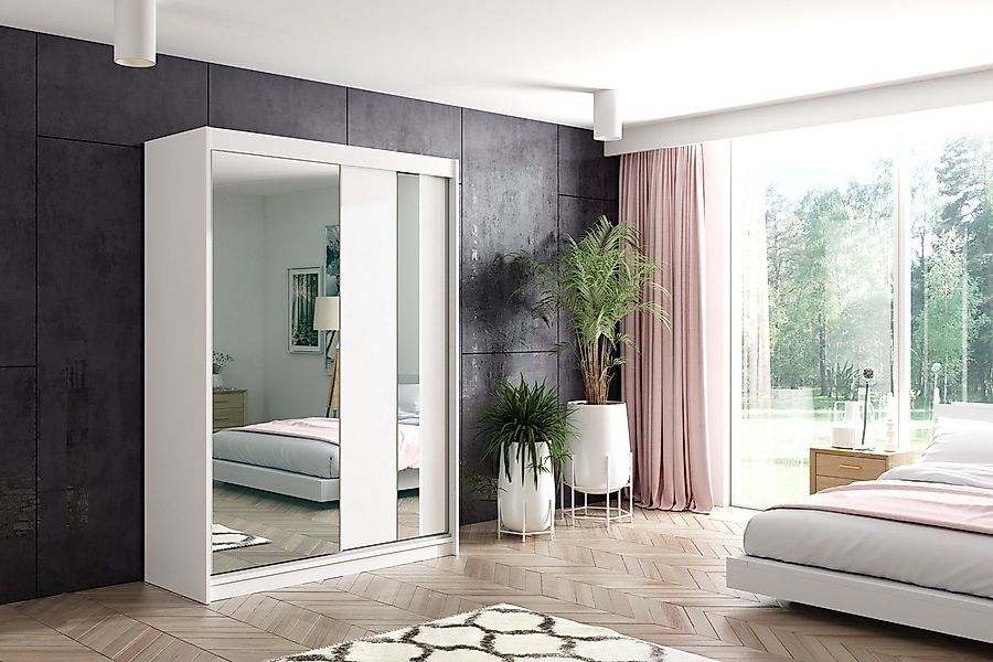 ALTDECOR Schiebetürenschrank GRACE (Kleiderschrank Garderobenschrank mit vi günstig online kaufen