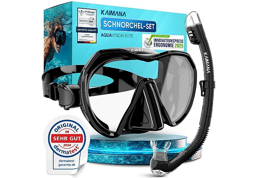 KAIMANA Tauchermaske AquaVision Prolite Schnorchelset für Erwachsene inkl. günstig online kaufen