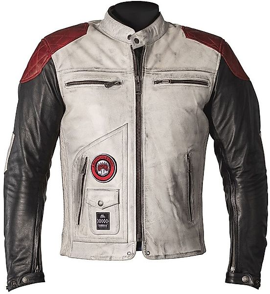 Helstons Motorradjacke Tracker Motorrad Lederjacke Rückenprotektor günstig online kaufen
