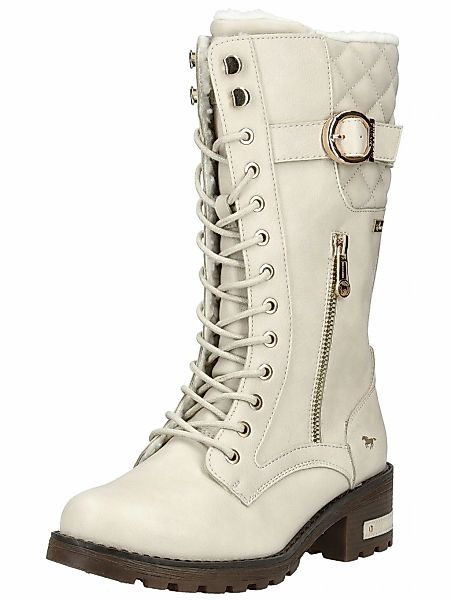 Mustang Shoes Schnürstiefel "Mustang Shoes Stiefel Lederimitat" günstig online kaufen