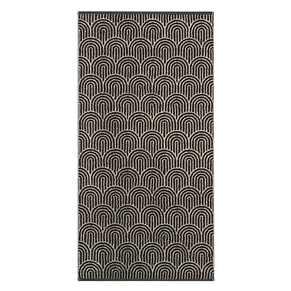 Cawö Handtücher Maison Blätter 6267 - Farbe: basalt - 37 - Duschtuch 70x140 günstig online kaufen