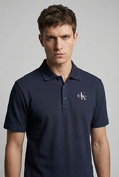 Calvin Klein Jeans Poloshirt "EASY MONOLOGO CASUAL PIQUE" Regular fit mit P günstig online kaufen