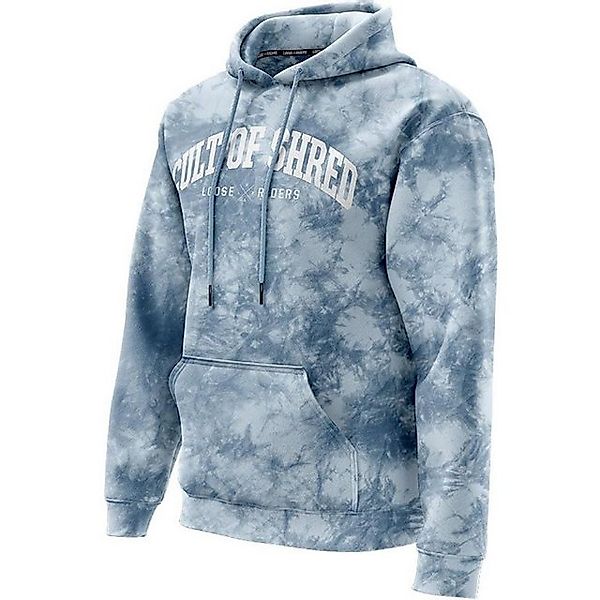 Loose Riders Kapuzenpullover Hoodies Loose Riders Fleece Hoodie - Tie-dye B günstig online kaufen