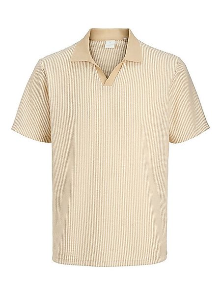Jack & Jones Poloshirt Klassisch, Kurzarm, Geripptes Flachstrick Design JPR günstig online kaufen