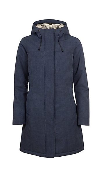 Elkline Wintermantel Apres Ski (winddicht, wasserdicht) blau melange Damen günstig online kaufen