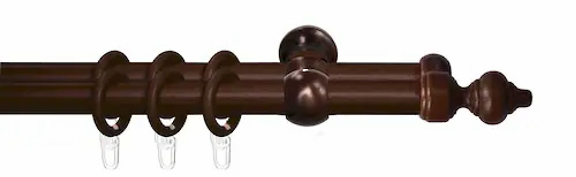 Good Life Gardinenstange "Trend" Ø 28 mm 2 läufig-läufig Fixmaß günstig online kaufen