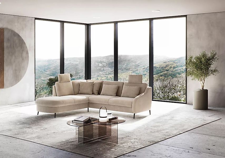sit&more Ecksofa »Soul L-Form«, wahlweise mit Bettfunktion und Bettkasten o günstig online kaufen