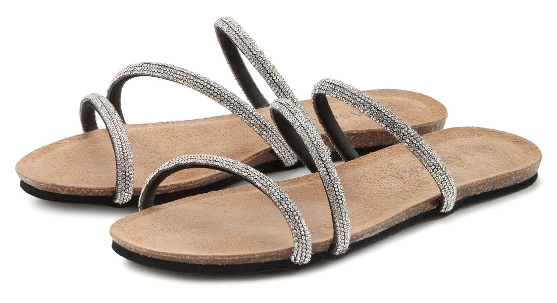 LASCANA Pantolette Sandale, Mule, offener Schuh, günstig online kaufen