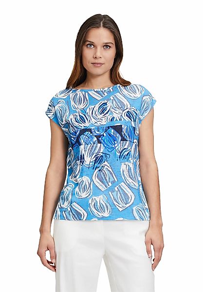 Betty Barclay Kurzarmshirt "Betty Barclay Damen Printshirt mit Struktur", ( günstig online kaufen