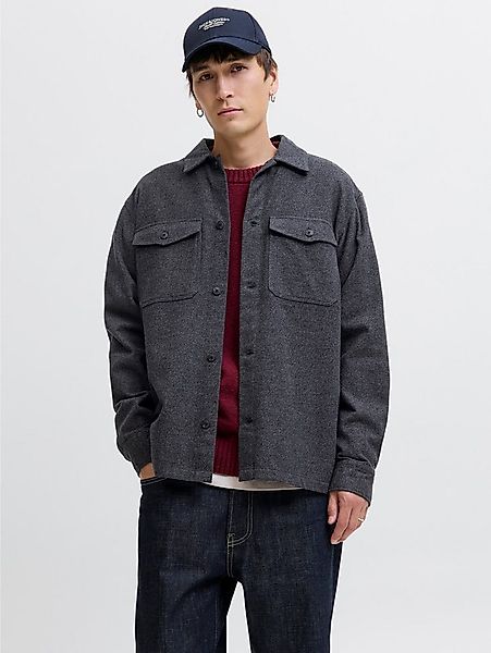 Jack & Jones Langarmhemd JJEPERFECT MELANGE OVERSHIRT LS SN günstig online kaufen