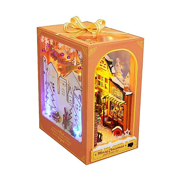 SEEZSSA 3D-Puzzle DIY Buchständer aus Holz günstig online kaufen