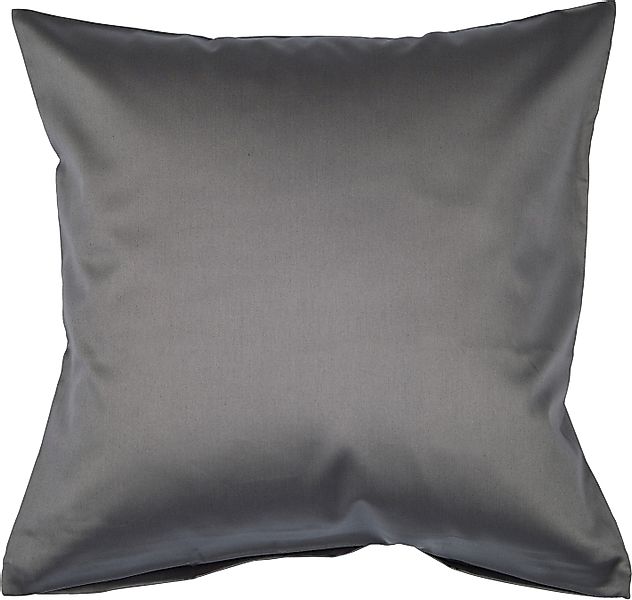 Janine Janine Mako-Satin Bettwäsche Colors 31001 marine Größe:  80x80 cm günstig online kaufen
