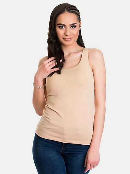 Evoni T-Shirt Basic Shirt für Damen Sommer Tank Top günstig online kaufen