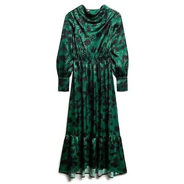 Superdry  Kleider Robe à col bénitier longue en jacquard femme günstig online kaufen