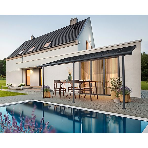 Palram - Canopia Terrassendach "Capri Alu Terrassenüberdachung", einfache D günstig online kaufen