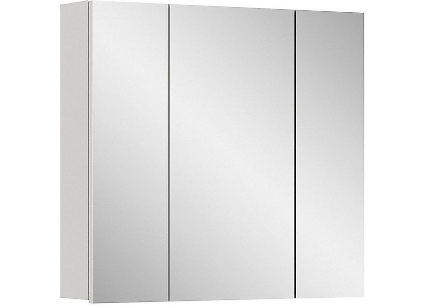 welltime Spiegelschrank BIEL, TOPSELLER!, Breite 82 cm, 3 Türen, 6 Einlegeb günstig online kaufen