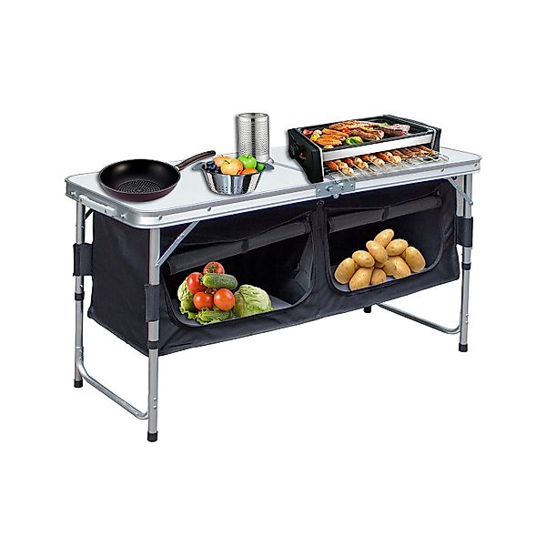 Clanmacy Campingtisch Campingtisch, Campingküche, Campingschrank, Reiseküch günstig online kaufen