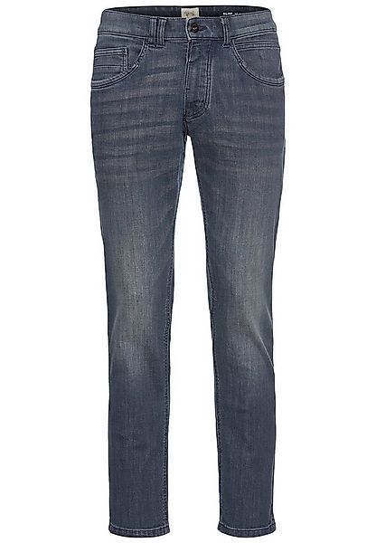 camel active Slim-fit-Jeans mit Leder-Badge günstig online kaufen