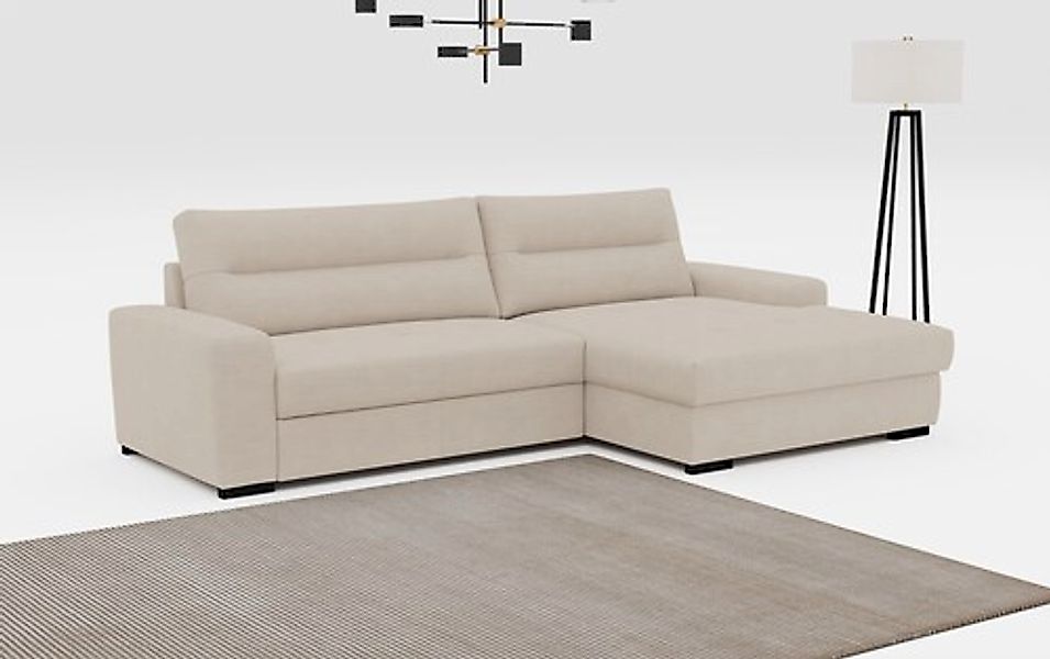 COTTA Ecksofa "Cappa L-Form", wahlweise mit Bettfunktion & Bettkasten günstig online kaufen