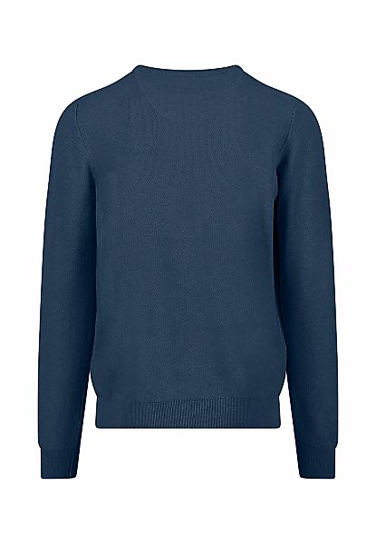 FYNCH-HATTON Rundhalspullover mit Logo Stickerei günstig online kaufen