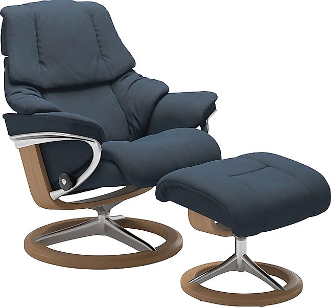 Stressless® Relaxsessel »Reno«, (Set, Relaxsessel mit Hocker), mit Hocker, günstig online kaufen