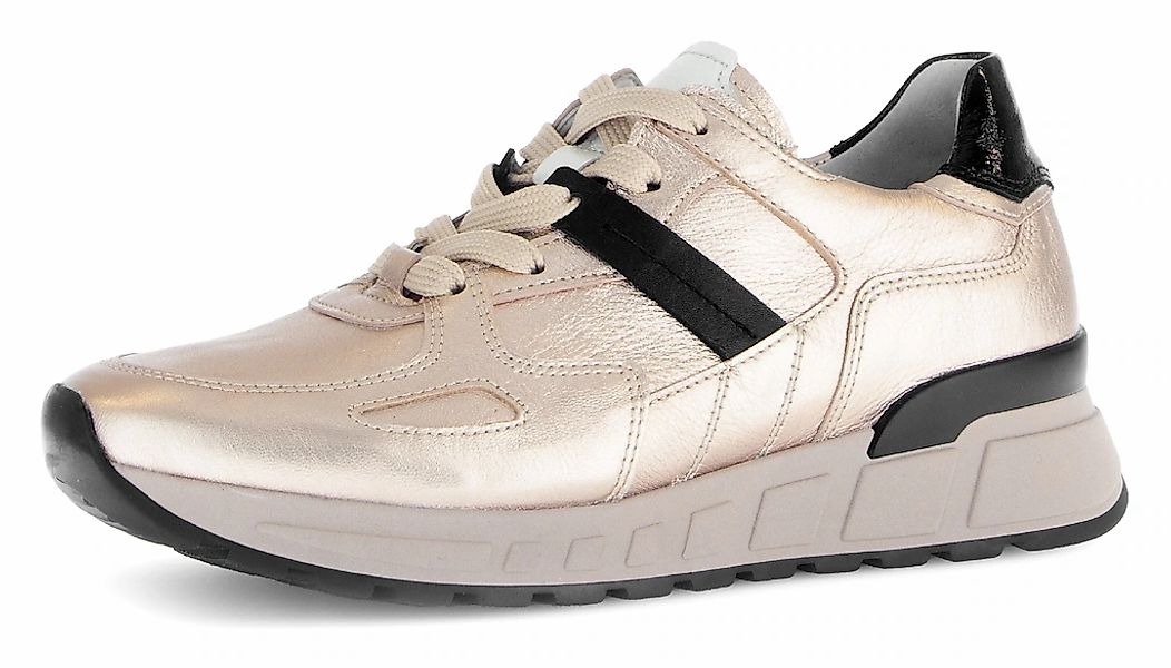 Gabor Keilsneaker "DAVOS", Freizeitschuh, Halbschuh, Schnürschuh in Komfort günstig online kaufen