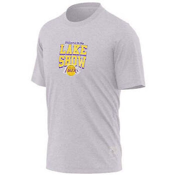 Mitchell And Ness  T-Shirts & Poloshirts T-shirt Los Angeles Lakers Blank T günstig online kaufen