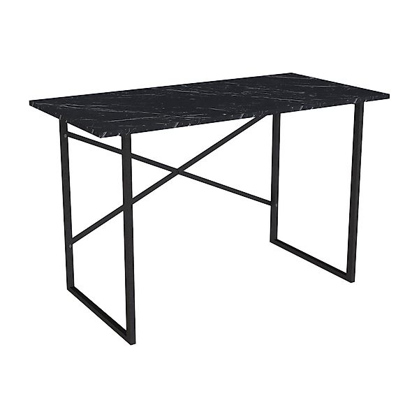 en.casa Schreibtisch, »Tjeldsund« Bürotisch 120x60x75cm Marmor, günstig online kaufen