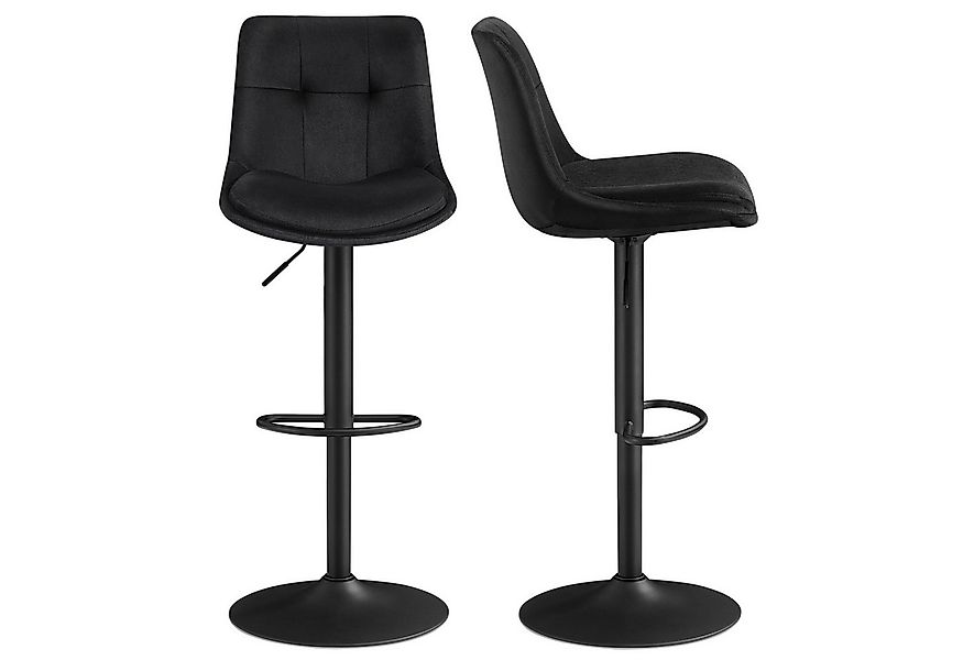 VASAGLE Barhocker Barstühle (Set, 2 St), 2 Barstühle, Barhocker höhenverste günstig online kaufen