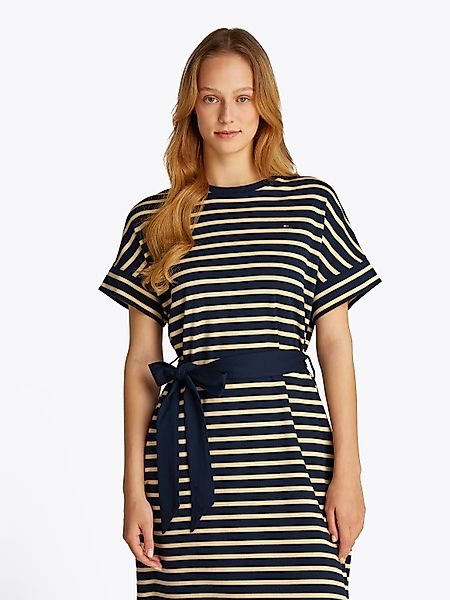 Tommy Hilfiger A-Linien-Kleid COTTON INTERLOCK SHORT günstig online kaufen