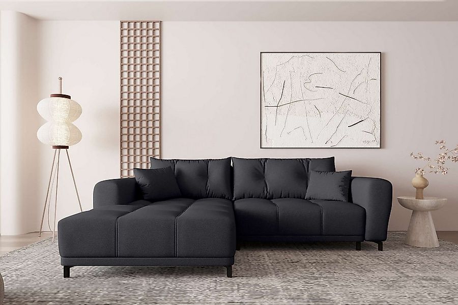 99rooms Ecksofa Massimo, Sofa L-Form, Eckcouch, mit oder ohne Schlaffunktio günstig online kaufen