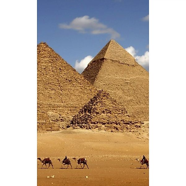 Fototapete EGYPT PYRAMID | MS-2-0051 | Beige | Digitaldruck auf Vliesträger günstig online kaufen