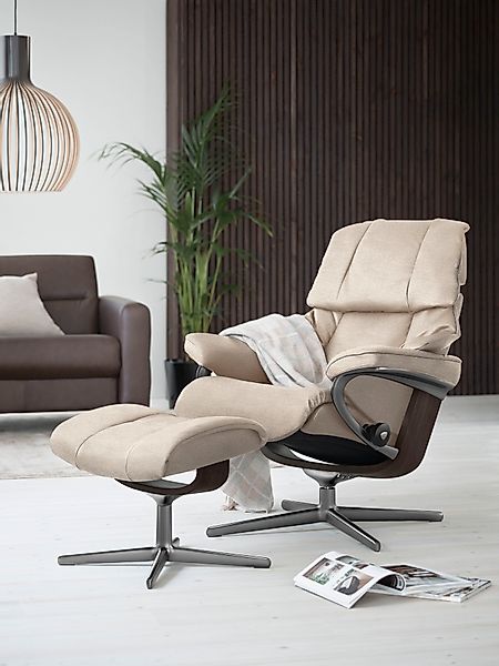 Stressless® Relaxsessel »Reno«, (Set, Relaxsessel mit Hocker), mit Hocker, günstig online kaufen